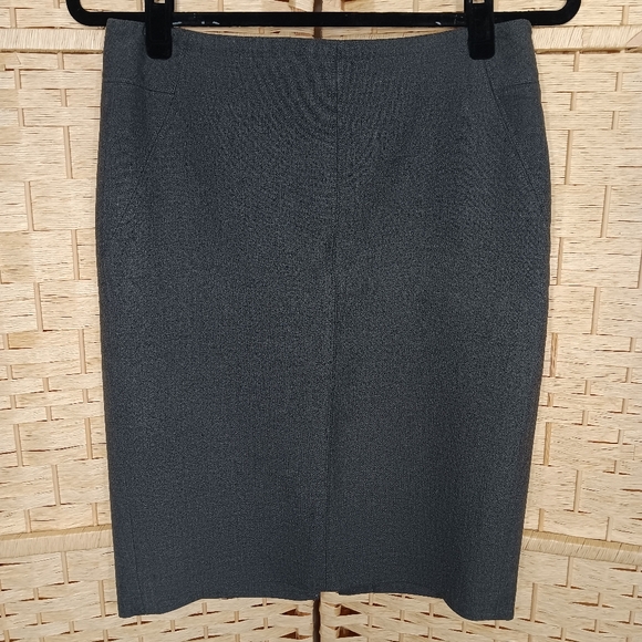Lot 3 Pencil Skirts Gray Business H&M LOFT Forever 21 Small 4 - Picture 2 of 9